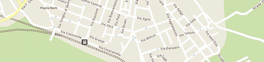 Mappa della impresa piccinno maurizio a LECCE