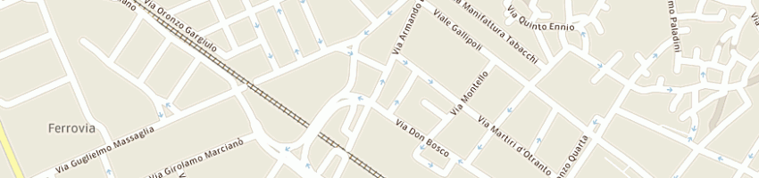 Mappa della impresa calvaruso antonio a LECCE