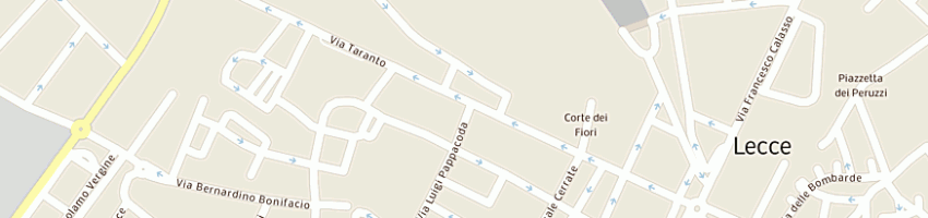 Mappa della impresa vinci carlo a LECCE