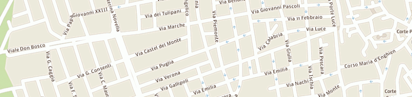 Mappa della impresa congedo giuseppe a GALATINA