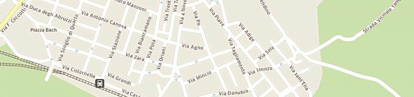 Mappa della impresa panico fabio a CASARANO