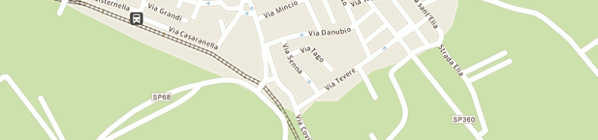 Mappa della impresa panificio biscottificio preite di preite lucia a CASARANO