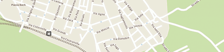 Mappa della impresa scorrano fabio a CASARANO