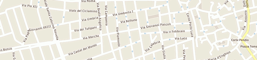 Mappa della impresa palumbo giovanni a GALATINA