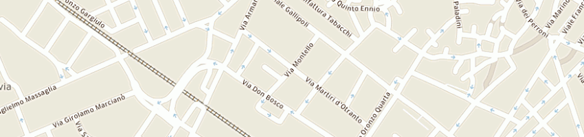 Mappa della impresa saca snc studio consulenza a LECCE