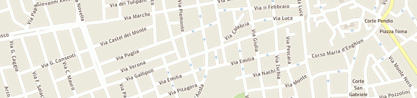 Mappa della impresa serafini luigi a GALATINA