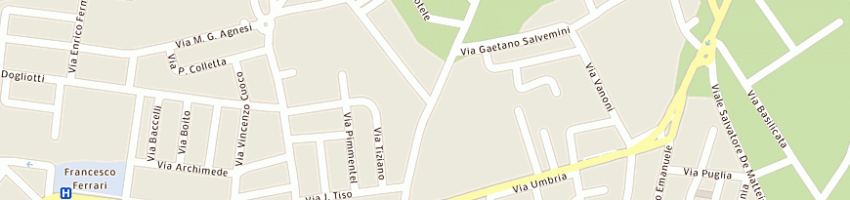 Mappa della impresa timo giuseppe a LECCE