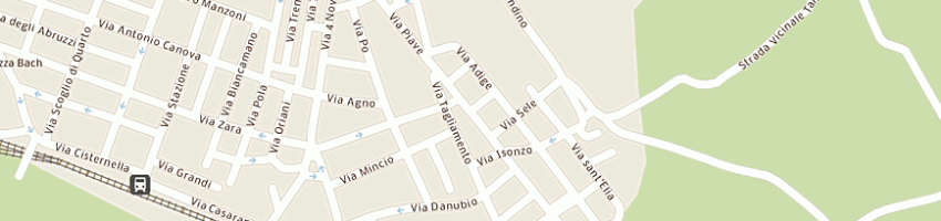 Mappa della impresa greco paride fernando a CASARANO