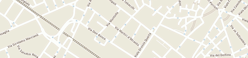 Mappa della impresa setur sas a LECCE
