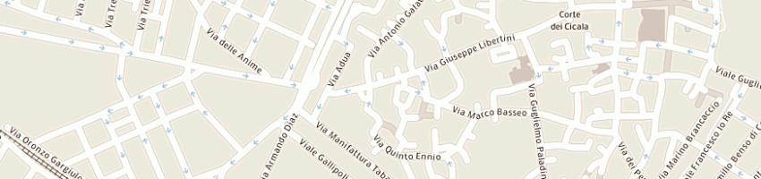 Mappa della impresa ortolab a LECCE