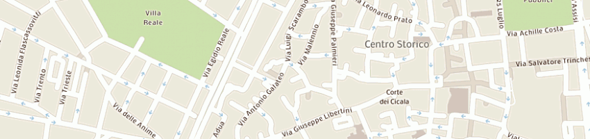 Mappa della impresa la vecchia osteria di taurino marinella a LECCE