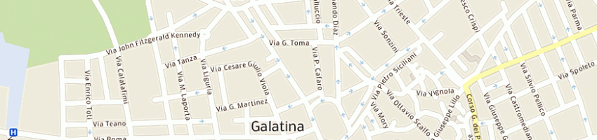 Mappa della impresa misciali luigi a GALATINA