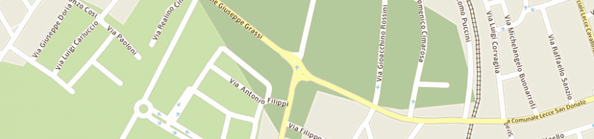 Mappa della impresa 'd e gi snc' di leuzzi giovanni e c a LECCE