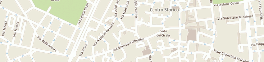 Mappa della impresa studio greco e associati sas a LECCE