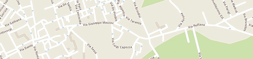 Mappa della impresa asco associazione coltivatori olivicoli caacopagri a CASARANO