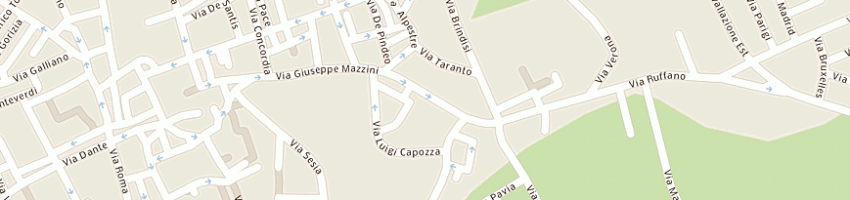 Mappa della impresa torsello domenico a CASARANO