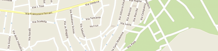 Mappa della impresa bitonti ippazio a CASARANO