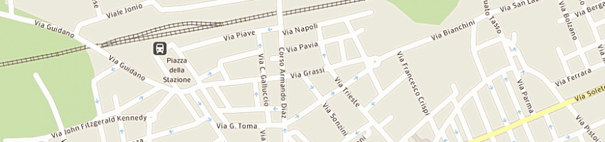 Mappa della impresa parquet sud snc dei fratelli chirienti a LECCE