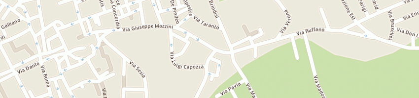 Mappa della impresa cartocosa di lillo silvano a CASARANO