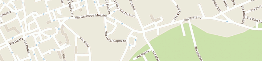 Mappa della impresa fratcasciaro a CASARANO