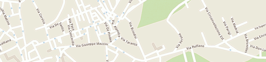 Mappa della impresa scarpino tommaso a CASARANO