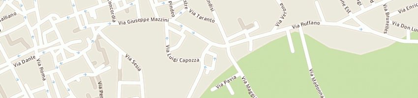 Mappa della impresa persico sergio a CASARANO