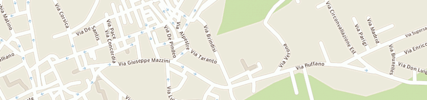 Mappa della impresa foggetti italo a LECCE