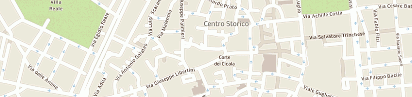 Mappa della impresa lisi ugo a LECCE