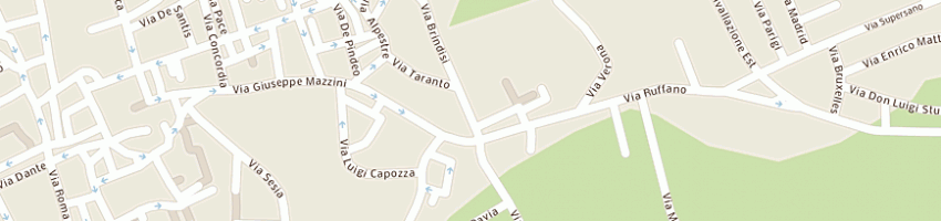 Mappa della impresa provincia di lecce a LECCE