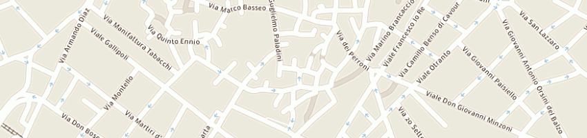 Mappa della impresa pronto moda srl a LECCE