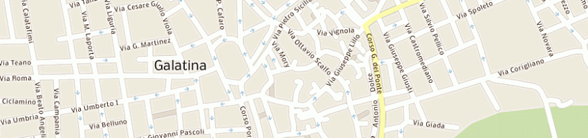 Mappa della impresa martella vito a GALATINA