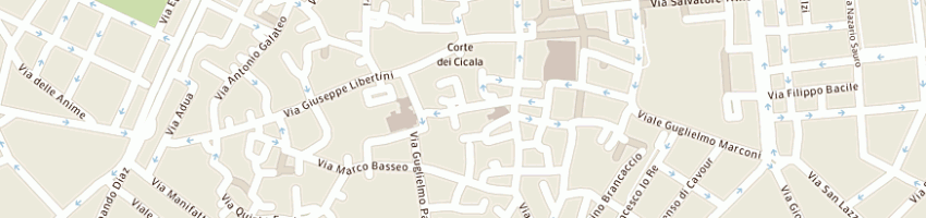 Mappa della impresa fondazione memmo onlus a LECCE