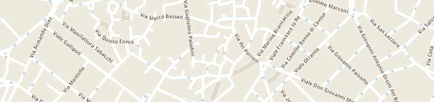 Mappa della impresa pedone annamaria a LECCE
