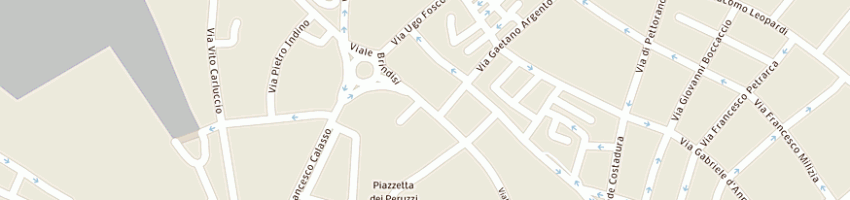Mappa della impresa todisco ing bruno a LECCE