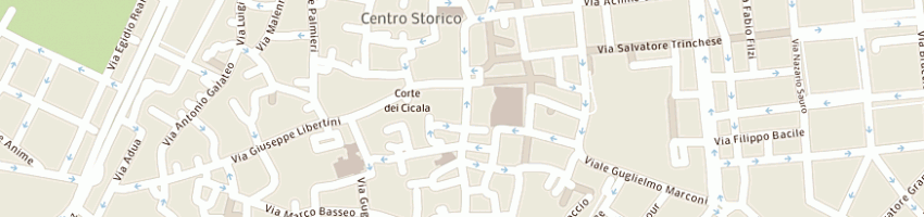 Mappa della impresa vestas srl a LECCE