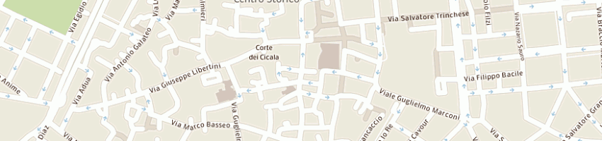 Mappa della impresa vancheri calogero a LECCE