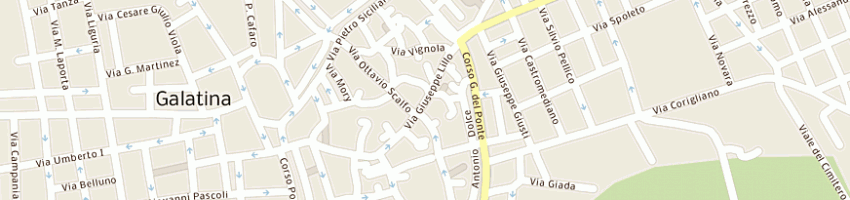 Mappa della impresa toma luciano a GALATINA