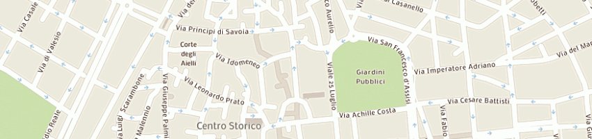 Mappa della impresa provincia di lecce a LECCE