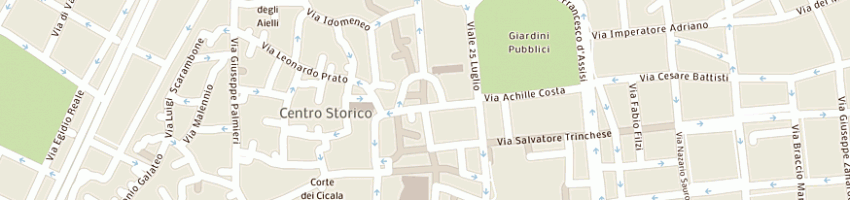 Mappa della impresa chiesa cattolica parrocchiale ss trinita' nella basilica di santa a LECCE