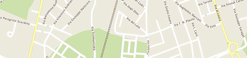 Mappa della impresa le spose di sofia srl a LECCE