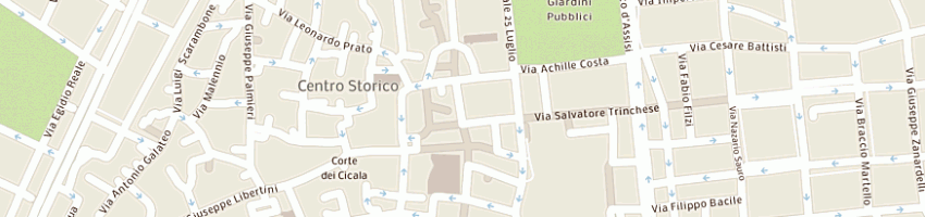 Mappa della impresa banca monte dei paschi di siena spa a LECCE