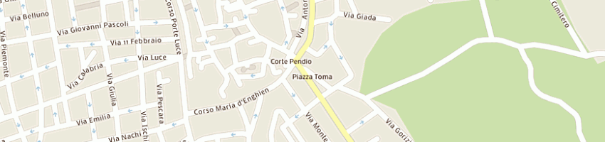 Mappa della impresa pestini davide a GALATINA