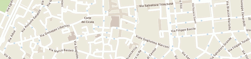 Mappa della impresa quarta caffe' lecce a LECCE