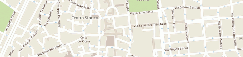 Mappa della impresa scuola materna statale a LECCE