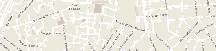 Mappa della impresa de vergori fulvio a LECCE