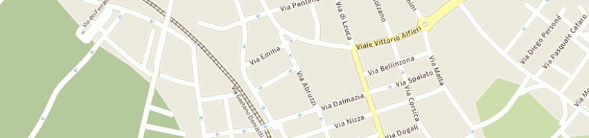 Mappa della impresa hidrosud di mele santo a LECCE