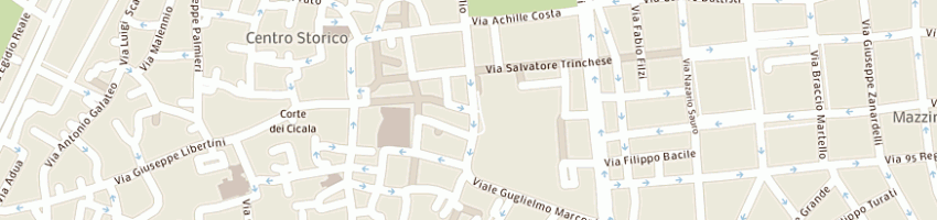 Mappa della impresa casa della pelliccia e gentleman di giovanni de leo sas a LECCE