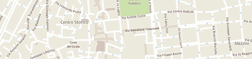 Mappa della impresa tuzzo ferrero a LECCE