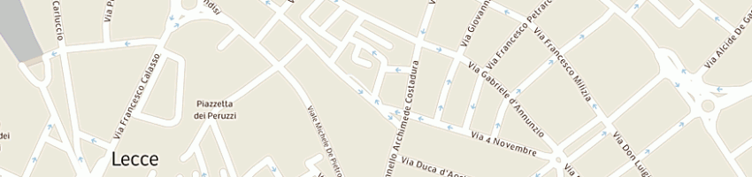 Mappa della impresa la clessidra d'oro di rizzo carlotta a LECCE