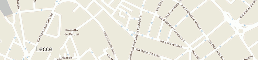 Mappa della impresa nicolaci alessandra a LECCE